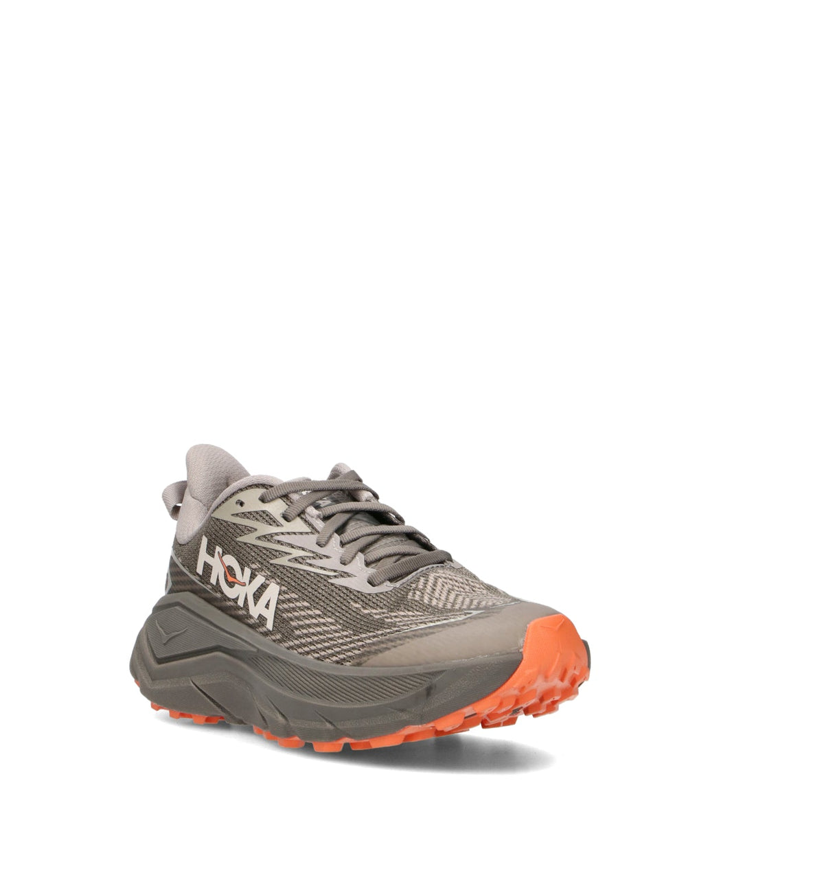 HOKA Challenger 8 Cement Gravel Femme Chaussures Trail Running Trail Polyvalent