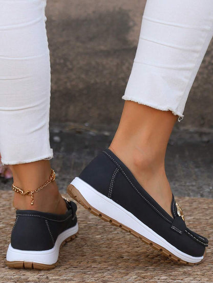 Mocassins Femme Océane-Flore – détail de la matière