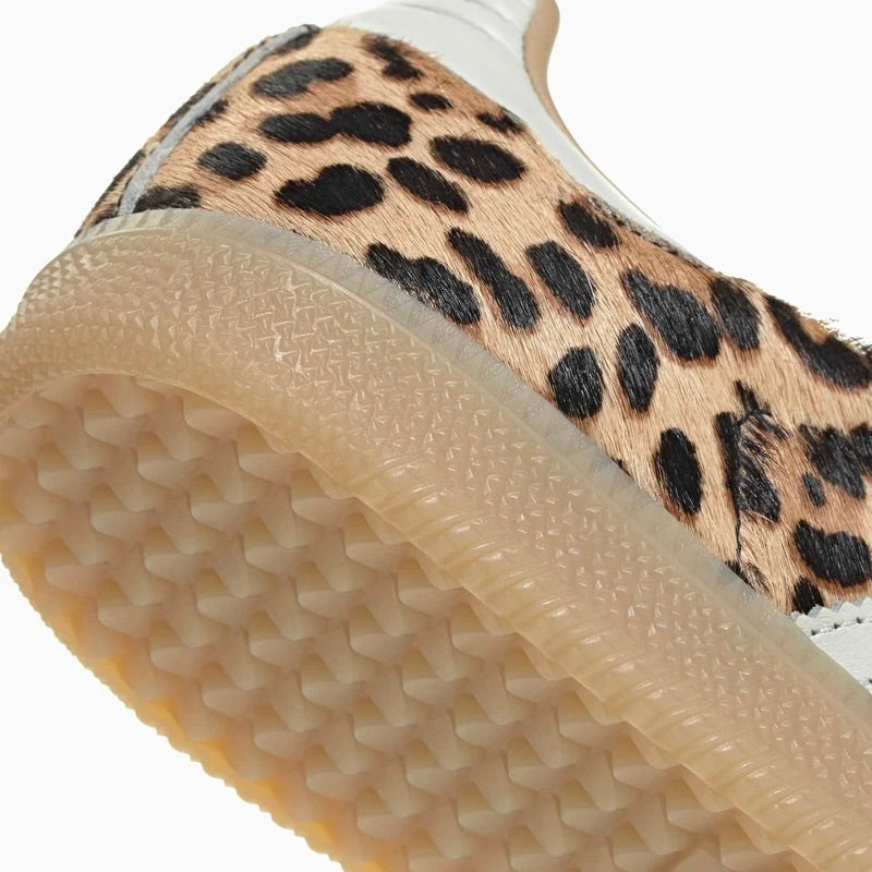 Sneakers basses Adidas Samba OG leopard magic beige unisexe