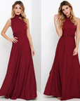 Robe Maxi Convertible Infinity Femme – Coupe Fluide Multi-Positions