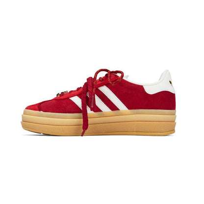Sneakers basses Adidas Gazelle Bold red year of the horse femme