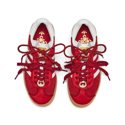 Sneakers basses Adidas Gazelle Bold red year of the horse femme