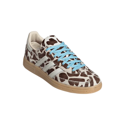 Sneakers basses Adidas Handball Spezial cow print crystal linen unisexe