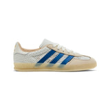 Adidas Gazelle Indoor Sneakers Basses Unisexe Off White Focus Blue
