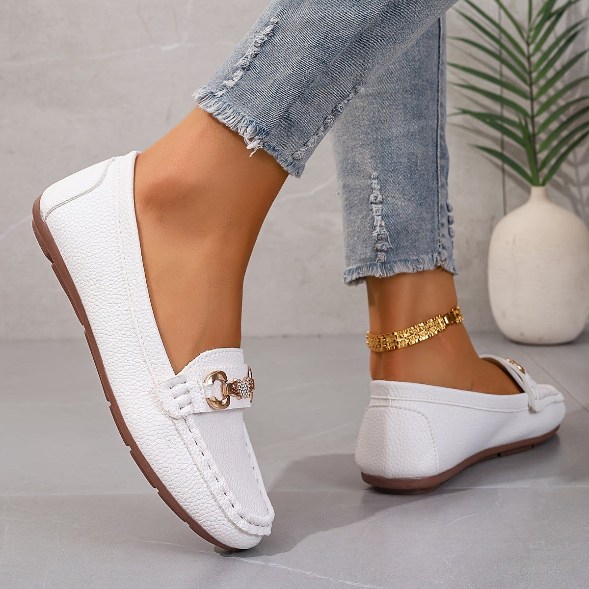 Mocassins Femme Constance-Anaïs – vue arrière