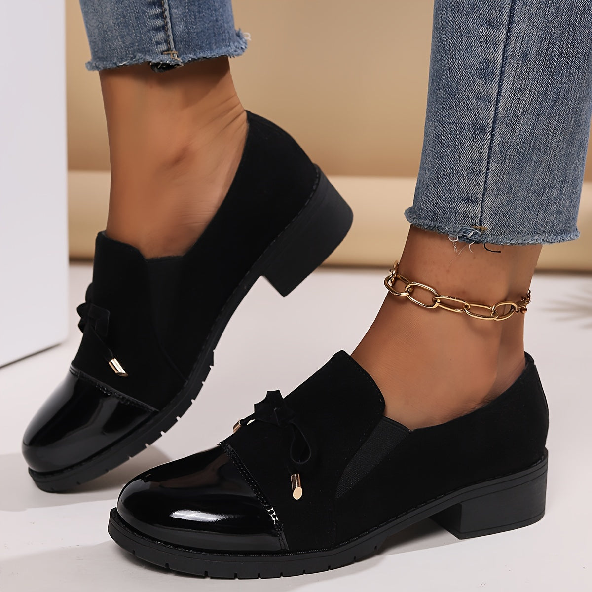 Mocassins Femme Victoire-Fleur – vue latérale
