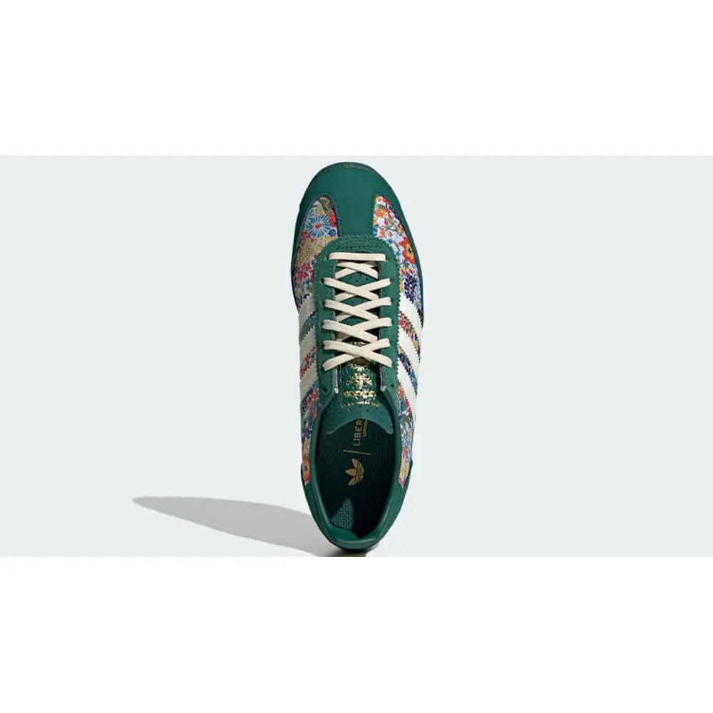 Sneakers basses Adidas SL 72 green flowers by liberty london unisexe