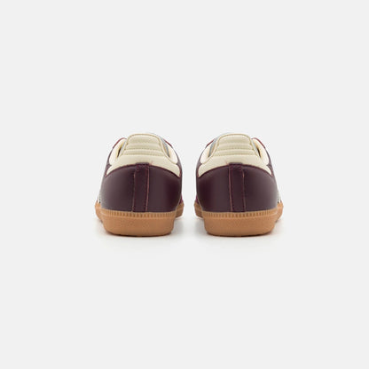 Sneakers basses Adidas Samba maroon gold metallic unisexe