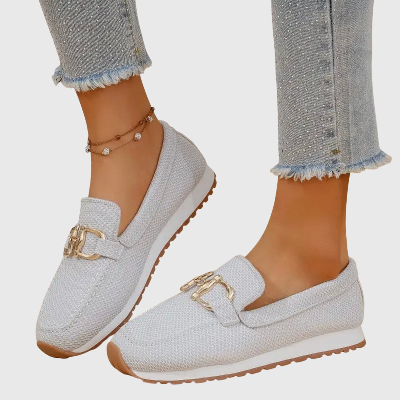 Mocassins Femme Apolline-Maud – détail de la tige