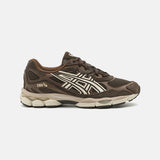 ASICS Gel-NYC Black Coffee, Baskets Basses Unisexe Mesh et Daim