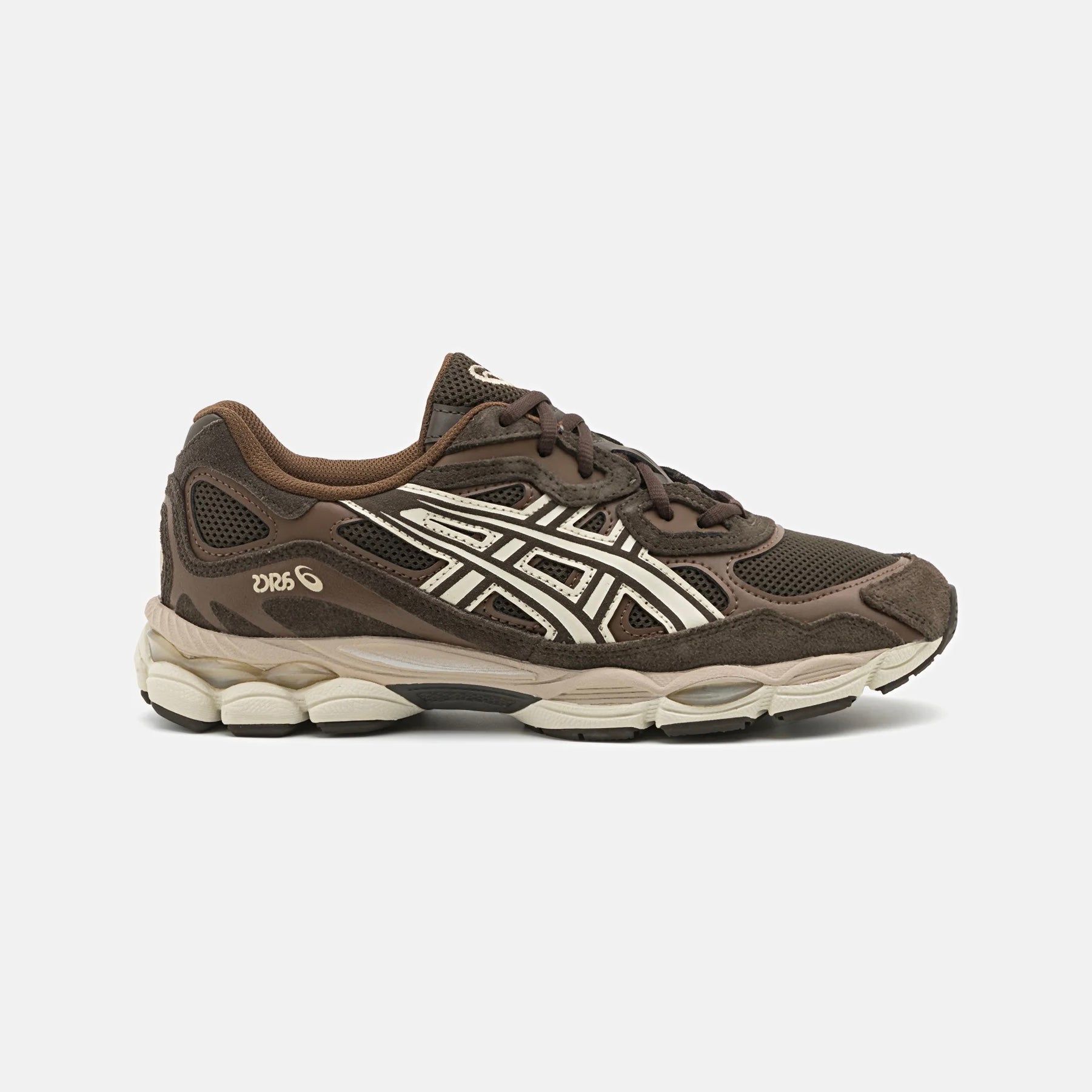 ASICS Gel-NYC Black Coffee, Baskets Basses Unisexe Mesh et Daim – photo 1