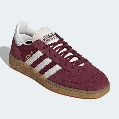 Sneakers basses Adidas Handball Spezial shadow red white chalk white unisexe