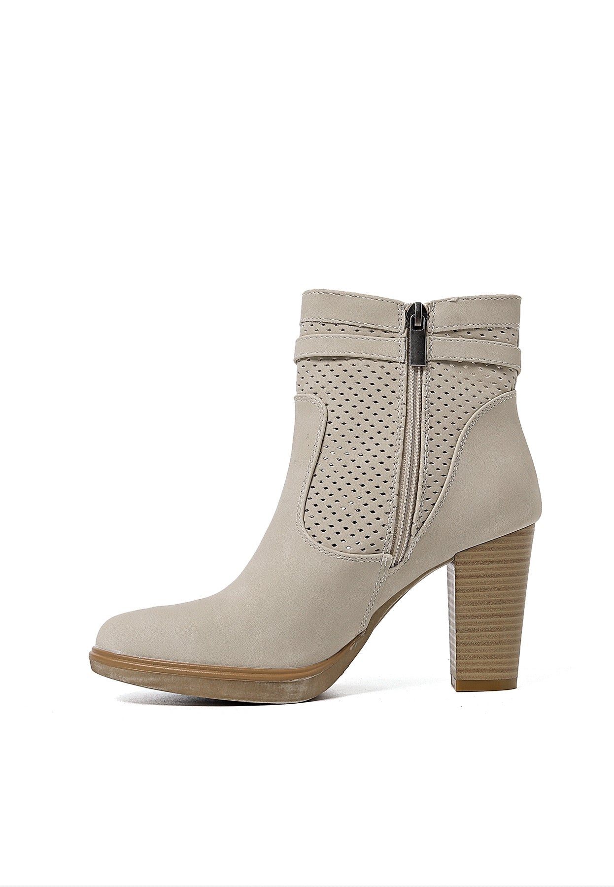Bottines Femme Bee – détail de la tige