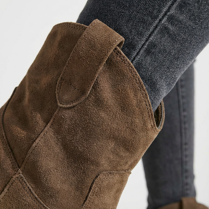 Bottines Cowboy Femme Margaux à Talon Bloc