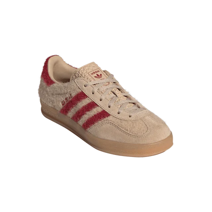 Sneakers basses Adidas Gazelle Indoor magic beige victory red unisexe