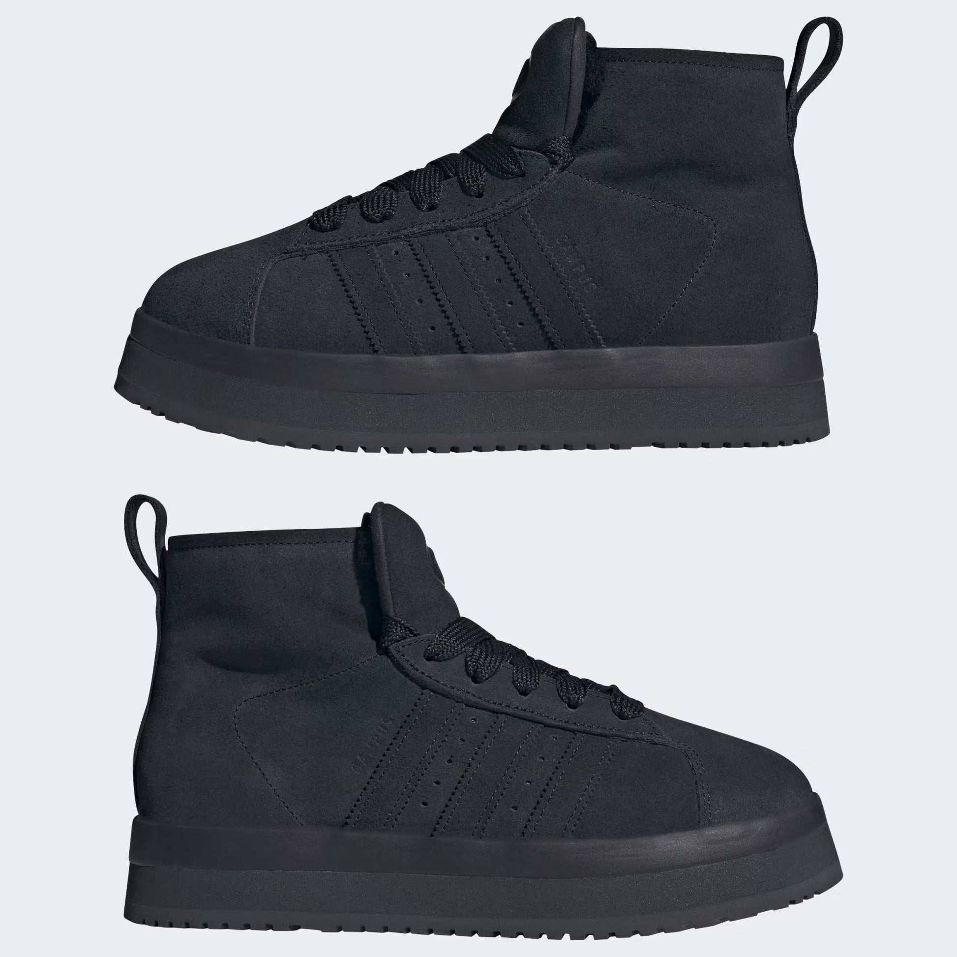 Sneakers basses Adidas Campus 00s Winter Mid black carbon unisexe