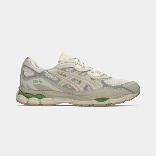 ASICS Gel-NYC Cream Fossil, Baskets Basses Unisexe Mesh et Daim – photo 1