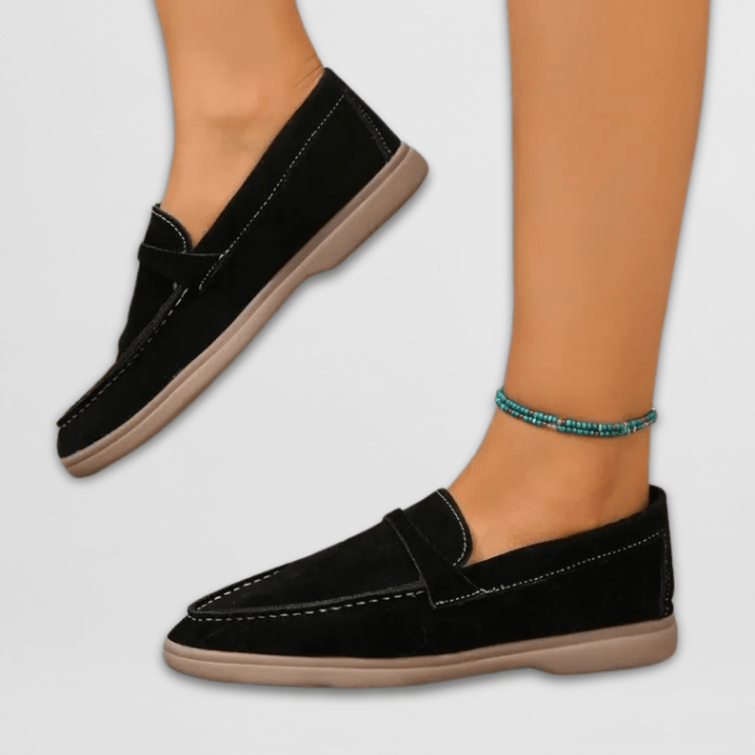 Mocassins Femme Capucine-Livia – détail de la tige