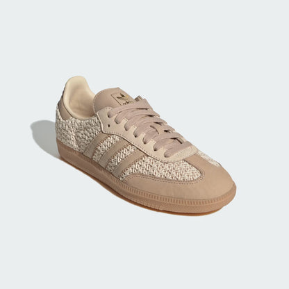 Sneakers basses Adidas Samba crochet pack sand strata unisexe