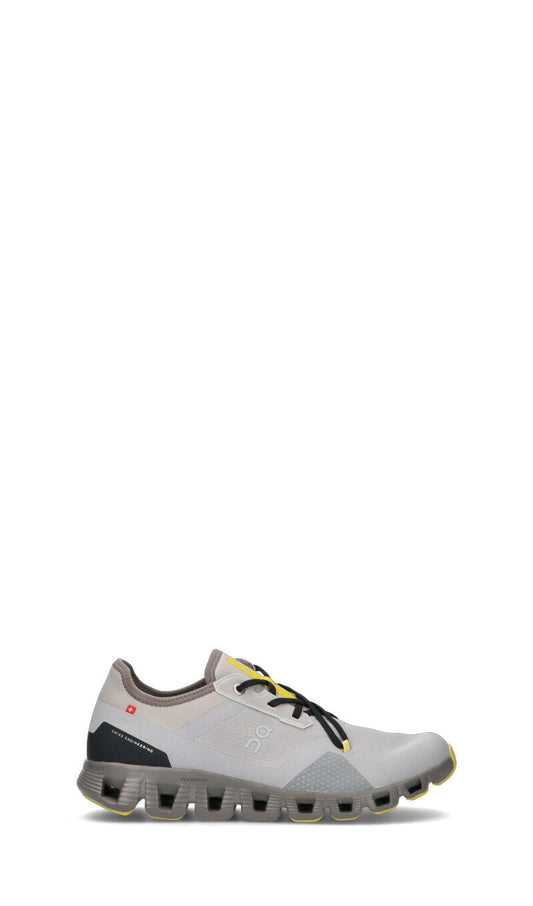 On Cloud X 3 AD Baskets Gris Vert Homme - 1