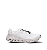 On Cloudsurfer Next scarpe da running bianche e argentate da uomo