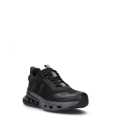 On Cloudnova X Baskets Noir Gris Homme - 2