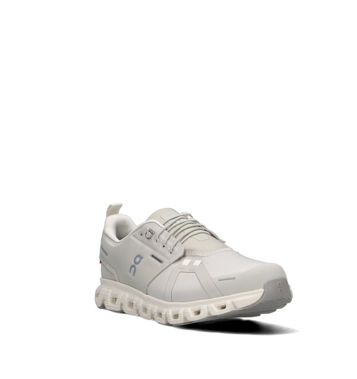 On Cloud 6 Waterproof Baskets Gris Clair Homme - 2