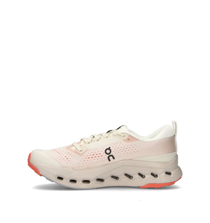 On Cloudsurfer Trail 2 Chaussures Trail Running Blanc Cassé Gris Homme - 4