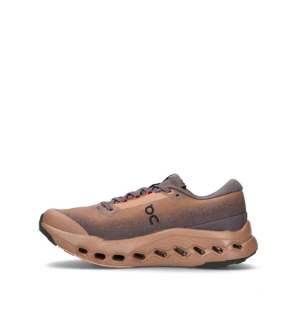 On Cloudsurfer Trail 2 Waterproof Chaussures Trail Running Marron Gris Homme - 4