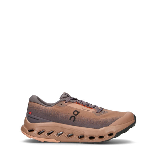 On Cloudsurfer Trail 2 Waterproof Chaussures Trail Running Marron Gris Homme - 1