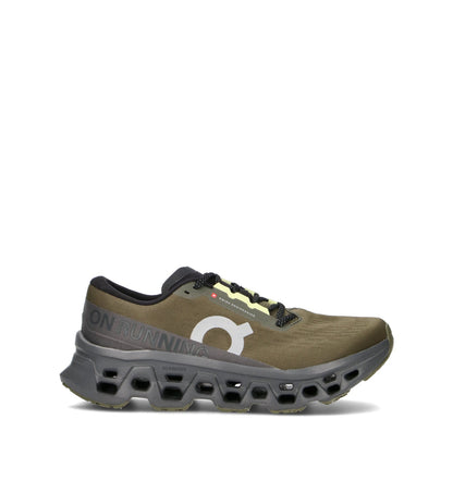 On Cloudmonster 3 Chaussures Running Vert Gris Homme - 1