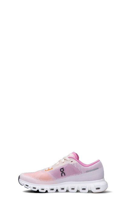 On Cloud 6 Push Baskets Orange Rose Femme - 4