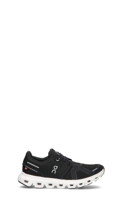 On Cloud 6 Baskets Noir Blanc Femme - 1