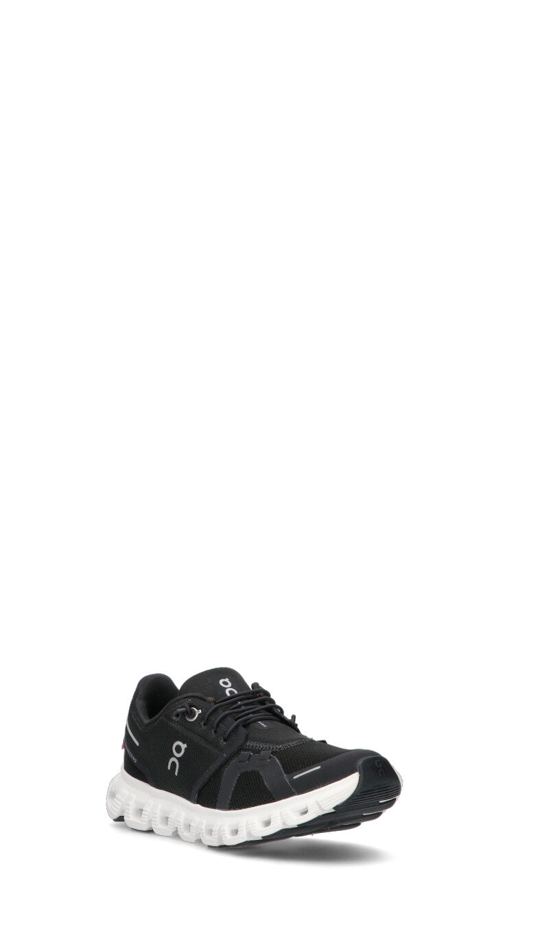 On Cloud 6 Baskets Noir Blanc Femme - 2