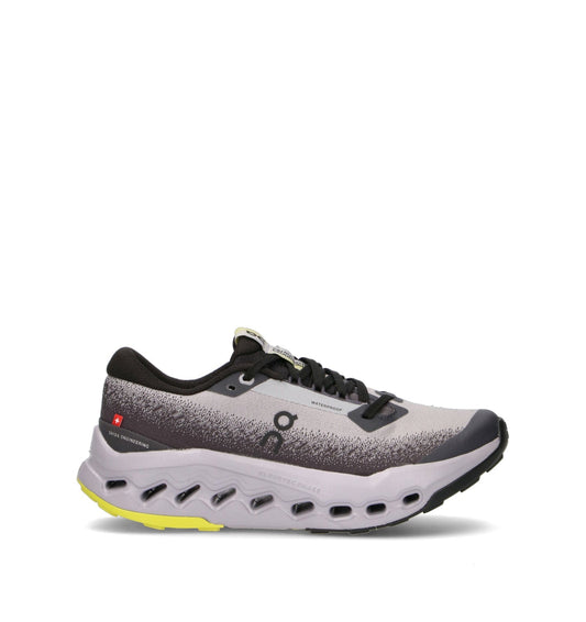 On Cloudsurfer Trail 2 Waterproof Chaussures Trail Running Noir Violet Femme - 1