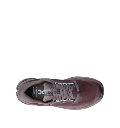 On Cloudsurfer Trail 2 Waterproof Chaussures Trail Running Bordeaux Gris Femme - 5