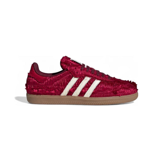 adidas Samba x Caroline Hu Satin Baskets Rouge Femme - 1