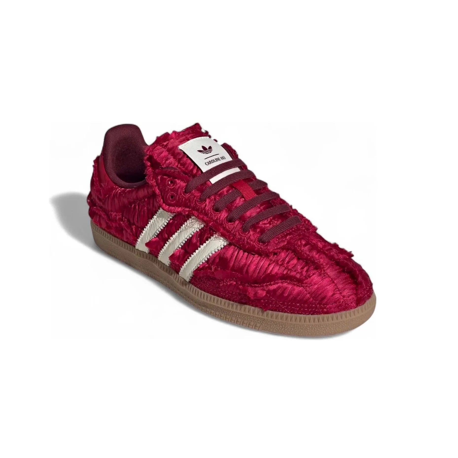 Sneakers basses Adidas Samba caroline hu satin power red unisexe