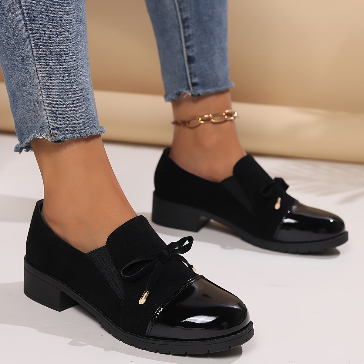 Mocassins Femme Victoire-Fleur – détail de la matière