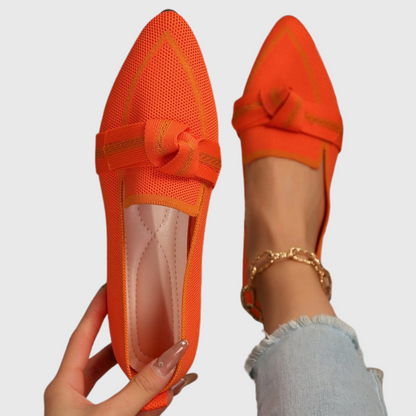 Mocassins Femme Margaux-Louise – détail de la tige
