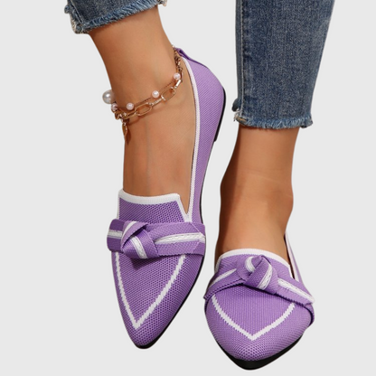 Mocassins Femme Margaux-Lily – détail de la tige