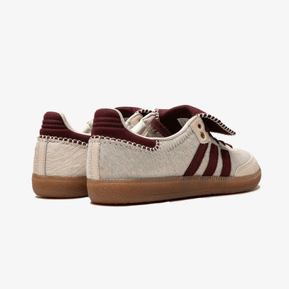 Sneakers basses Adidas Samba pony tonal wales bonner cream white unisexe
