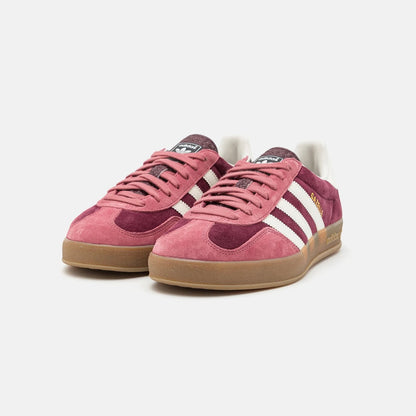 Sneakers basses Adidas Gazelle Indoor maroon preloved crimson unisexe