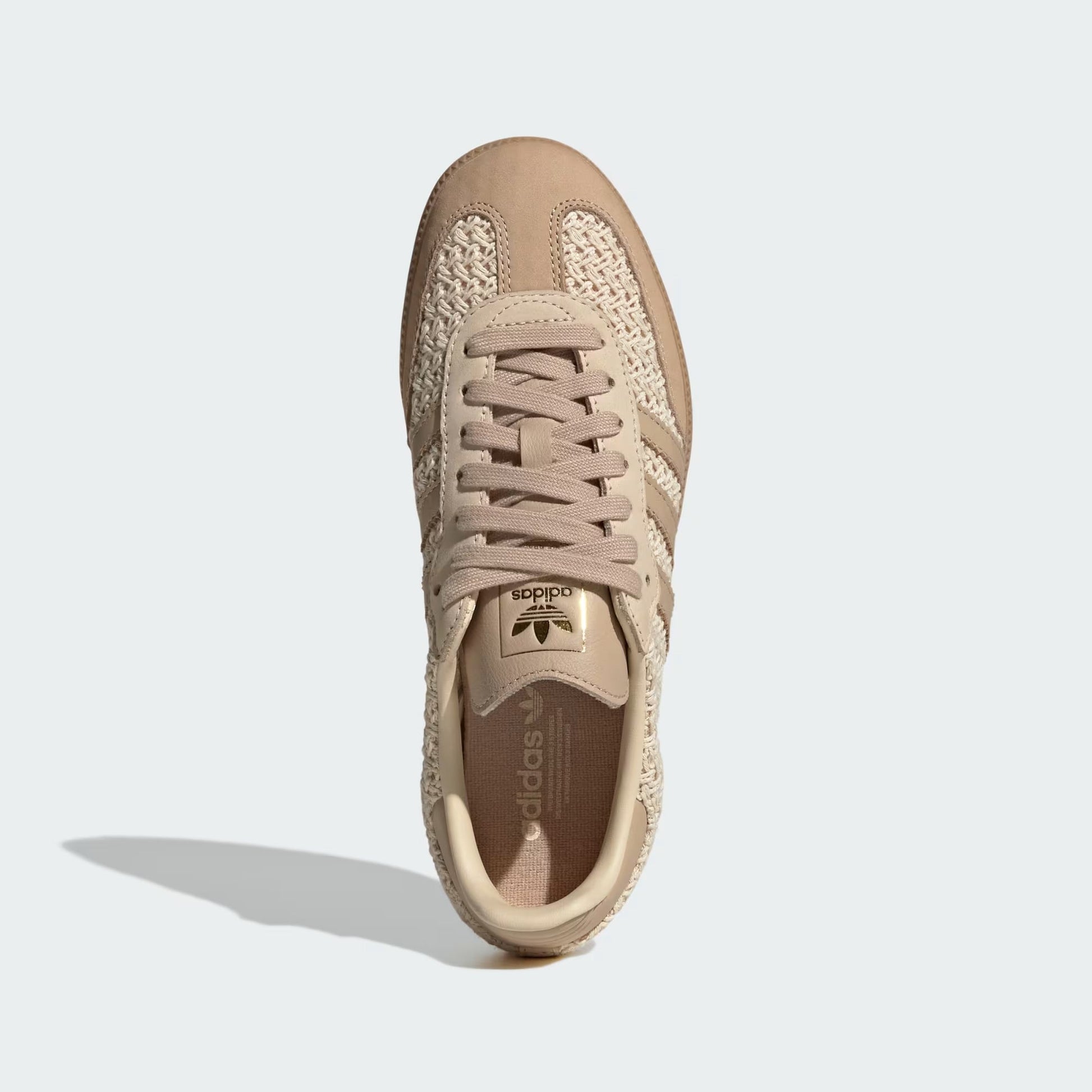 Sneakers basses Adidas Samba crochet pack sand strata unisexe