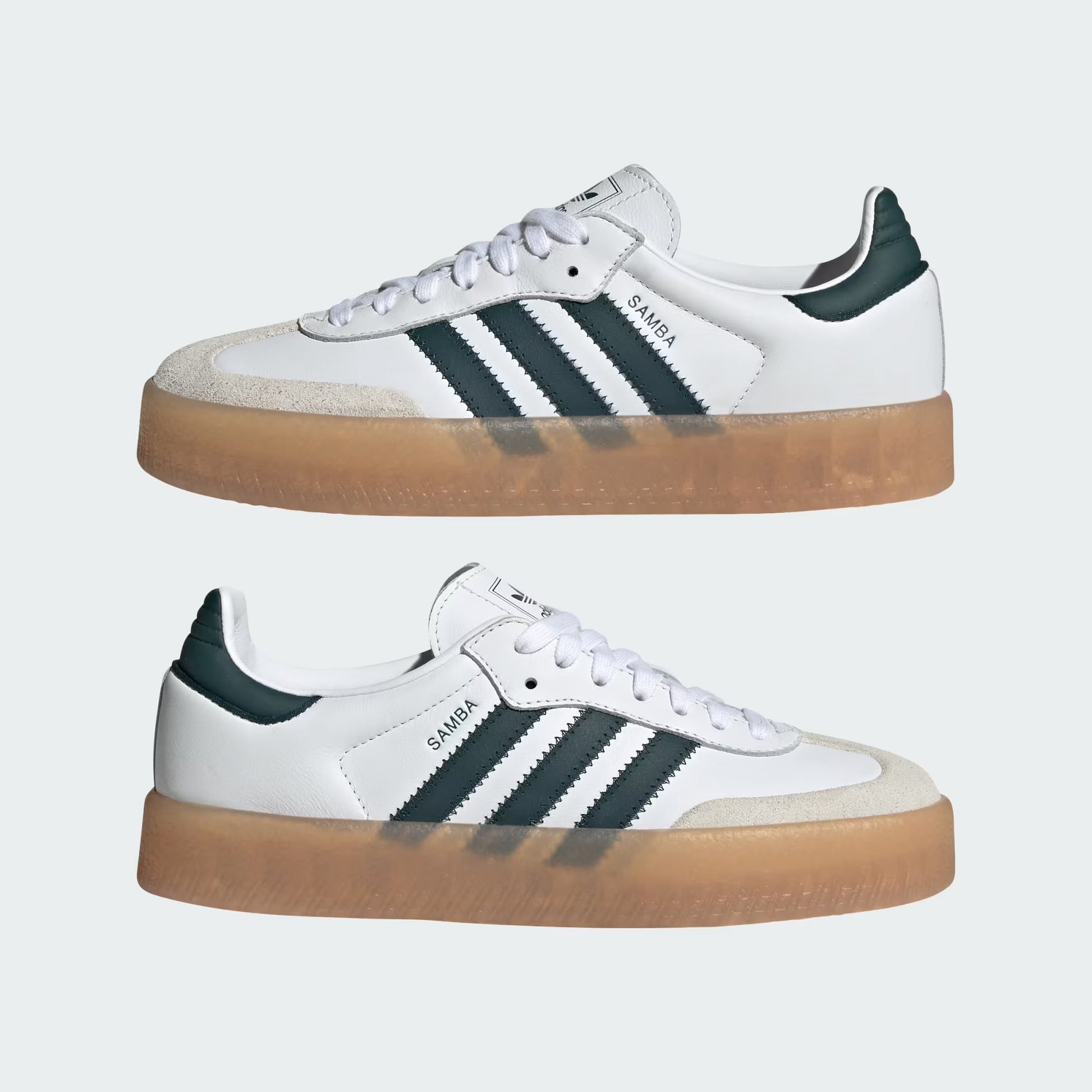 Sneakers basses Adidas Samba white off white aurora ivy unisexe