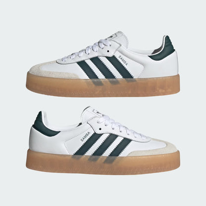 Sneakers basses Adidas Samba white off white aurora ivy unisexe