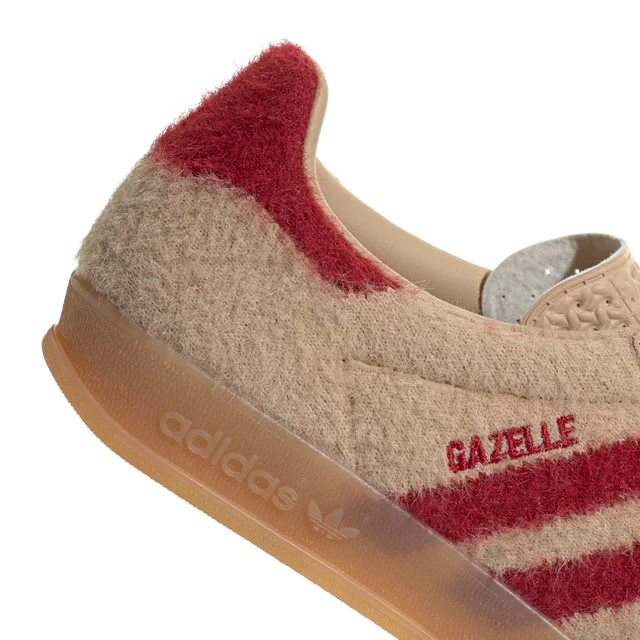 Sneakers basses Adidas Gazelle Indoor magic beige victory red unisexe