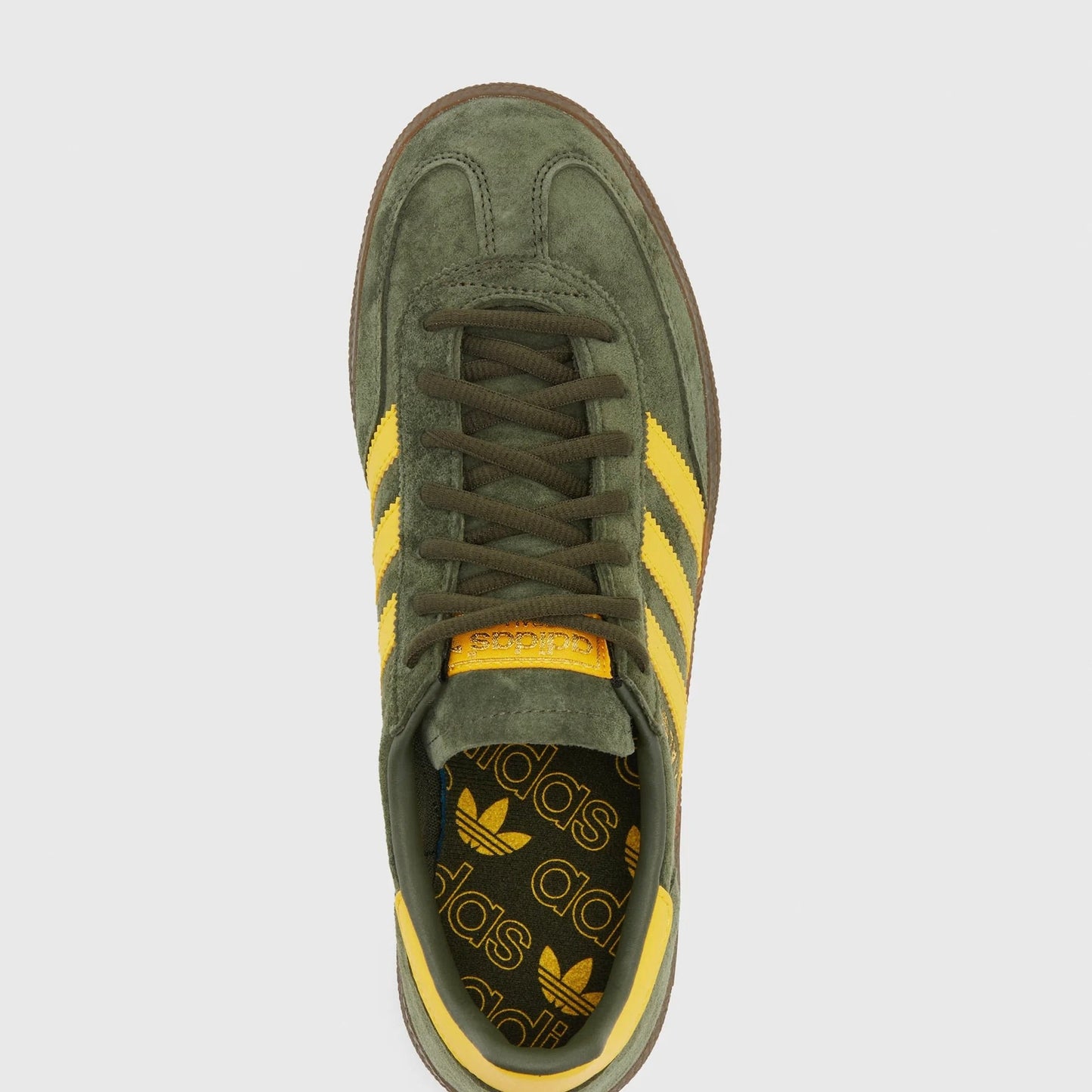 Sneakers basses Adidas Handball Spezial night cargo tribe yellow unisexe