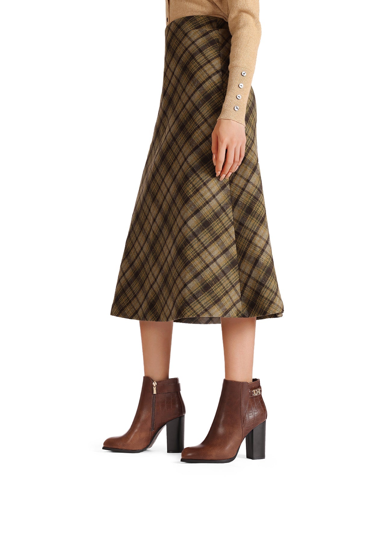 Bottines Femme Maïna – détail de la matière