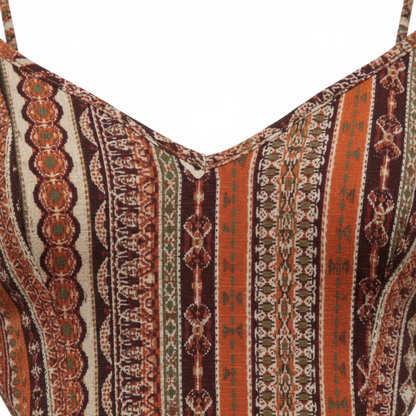 Robe Longue Femme Smockée – Bretelles Fines & Double Fente Cuisse